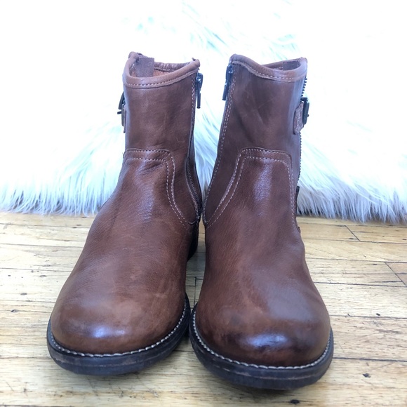 Taos Convoy Leather Ankle Boots 37 - Picture 5 of 14